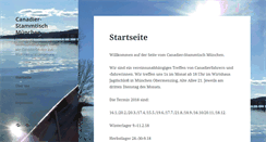 Desktop Screenshot of canadier-muenchen.de